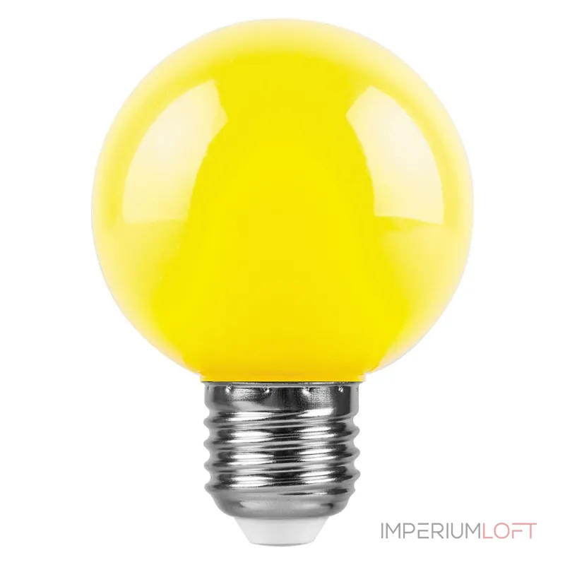 Лампа светодиодная Feron LB-371 Шар E27 3W 230V желтый 25904