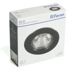 Светильник потолочный встраиваемый Feron DL10 G5.3 IP20 50W