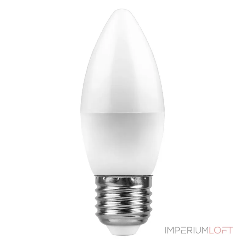 Лампа светодиодная Feron LB-97 Свеча E27 7W 175-265V 2700K 25758