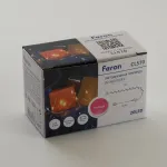 Гирлянда линейная от батареек FERON CL570 , 20LED, (розовый) 2м+0,5м IP20, 1,2W 48602