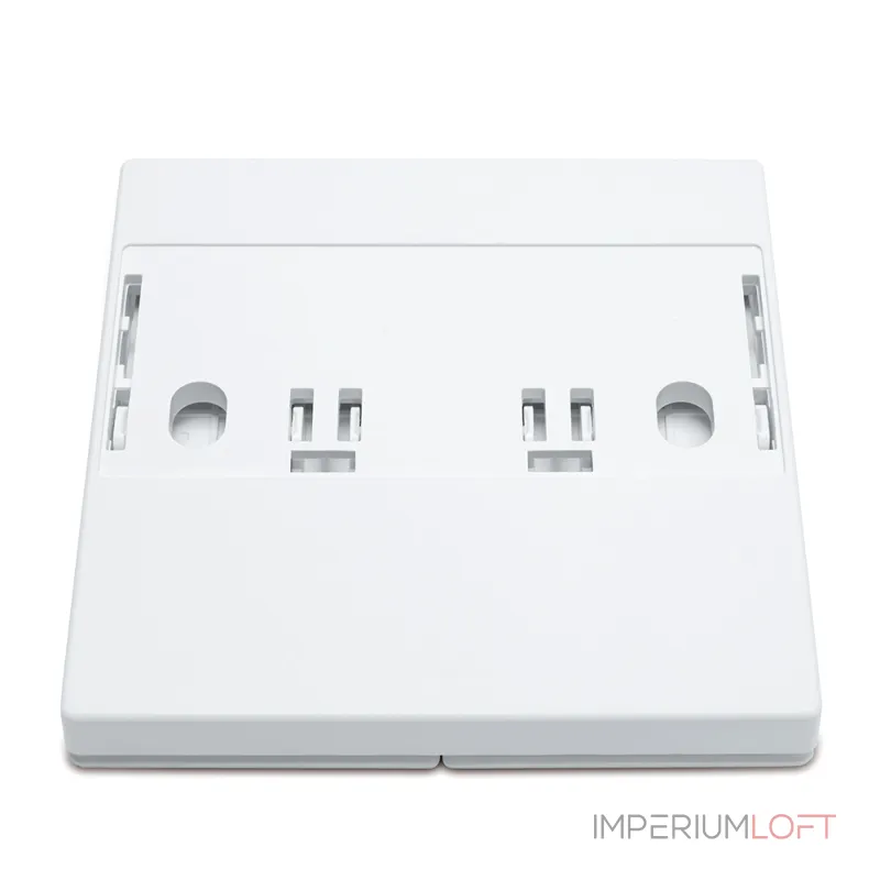 Выключатель двухклавишный без рамки Feron Saffit TM82 41129 от ImperiumLoft