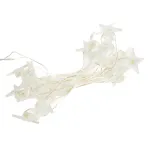 Гирлянда линейная от батареек FERON CL589, 20LED, 5000К (белый) 2м+0,3м IP20, 2W 51446
