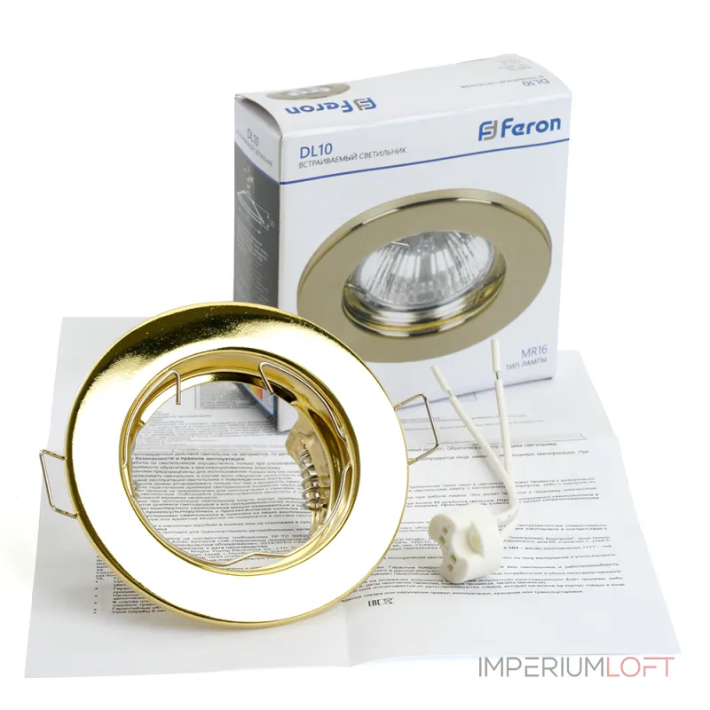 Встраиваемый светильник Feron DL10 15110 от ImperiumLoft Встраиваемый светильник Feron DL10 15110 от ImperiumLoft