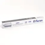 Трансформатор электронный для светодиодной ленты Feron LB001 12Вт 2A 24W 48011