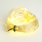 Гирлянда линейная FERON CL577 50LED 2700К (теплый белый) 5м+3м IP20 3W 48616