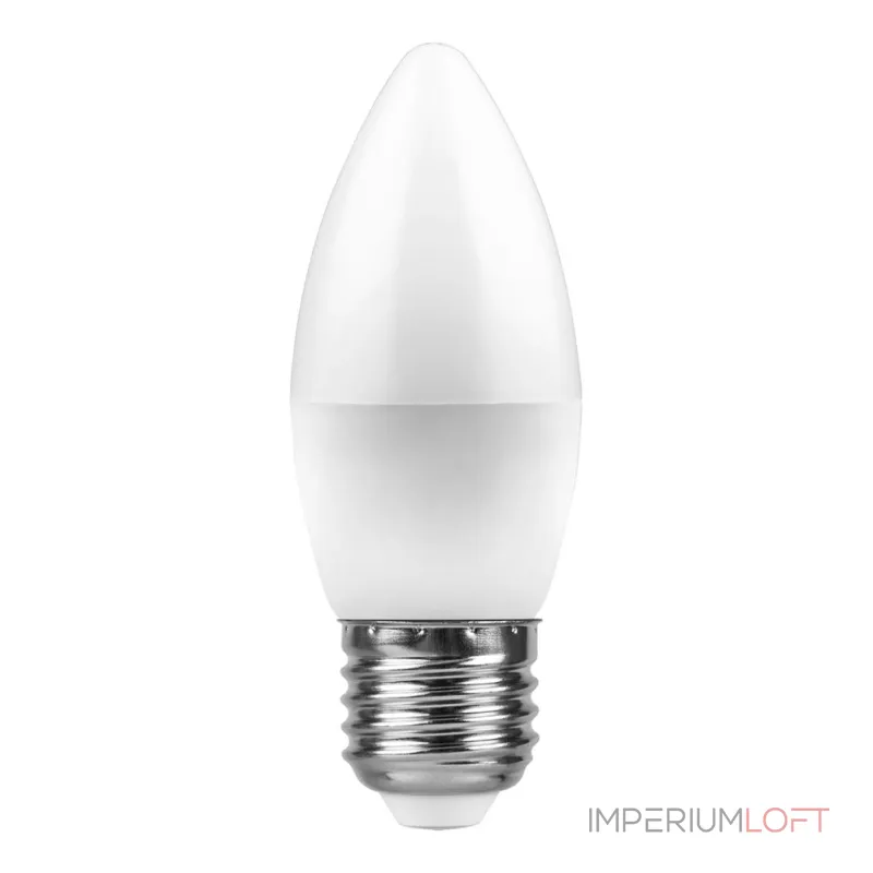 Лампа светодиодная Feron LB-97 Свеча E27 7W 175-265V 4000K 25759