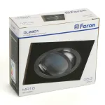 Встраиваемый светильник Feron 32638 Цвет арматуры хром Цвет плафонов белый