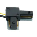 Коннектор угловой для шинопровода с проводом для CAB1007 Feron 52154