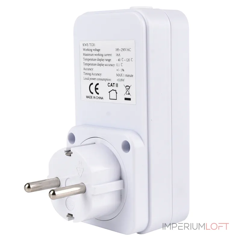 Розетка с таймером Feron ТМ27 48972 от ImperiumLoft