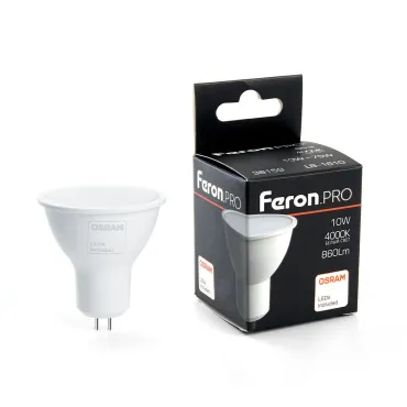 Лампа светодиодная Feron Lb 1610 G5.3 10Вт 4000K 38159 Лампа светодиодная Feron Lb 1610 G5.3 10Вт 4000K 38159