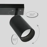 Спот Feron Saffit 41063 Цвет арматуры черный Цвет плафонов черный