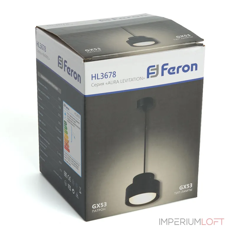 Подвесной светильник Feron HL3678 GX53 IP20 12W Подвесной светильник Feron HL3678 GX53 IP20 12W