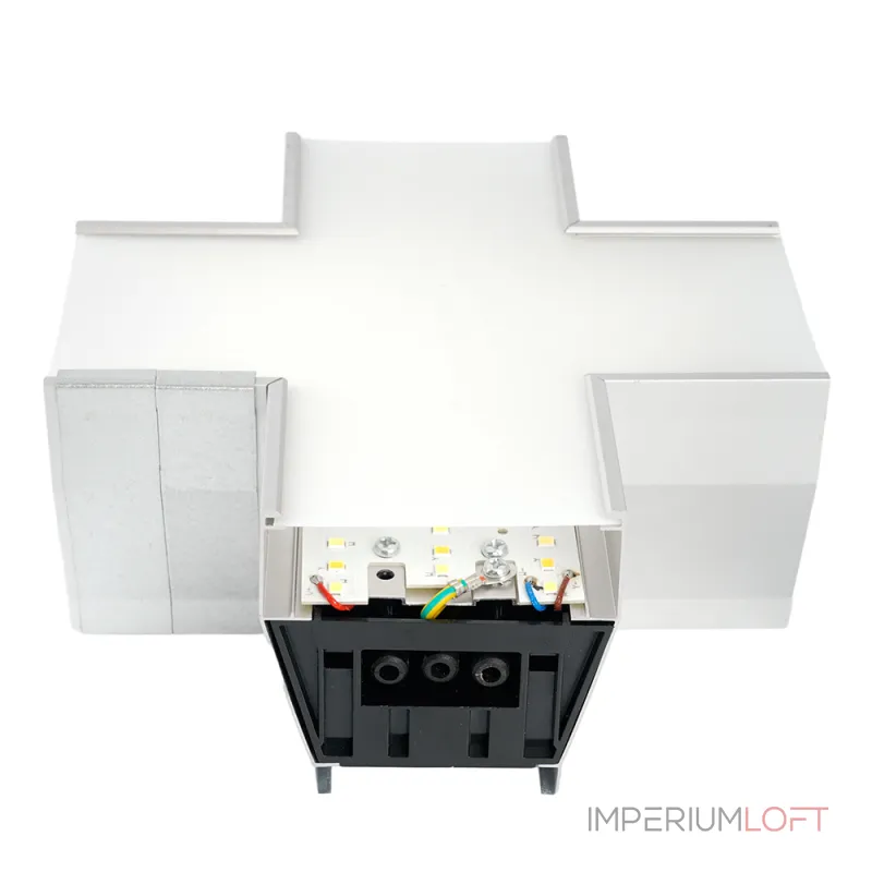 Светильник коннектор 6W 660Lm 3000К-4000К-6400K X-образный Feron 51874