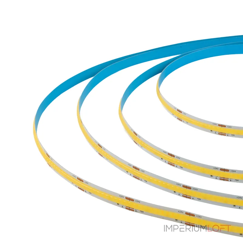 Светодиодная COB лента 320SMD(2110)/м 10Вт/м 24V 5000*8*1.8мм 4000К IP20 Feron 51976