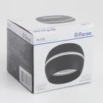 Встраиваемый светильник Feron HL355 41510 Цвет плафонов черный