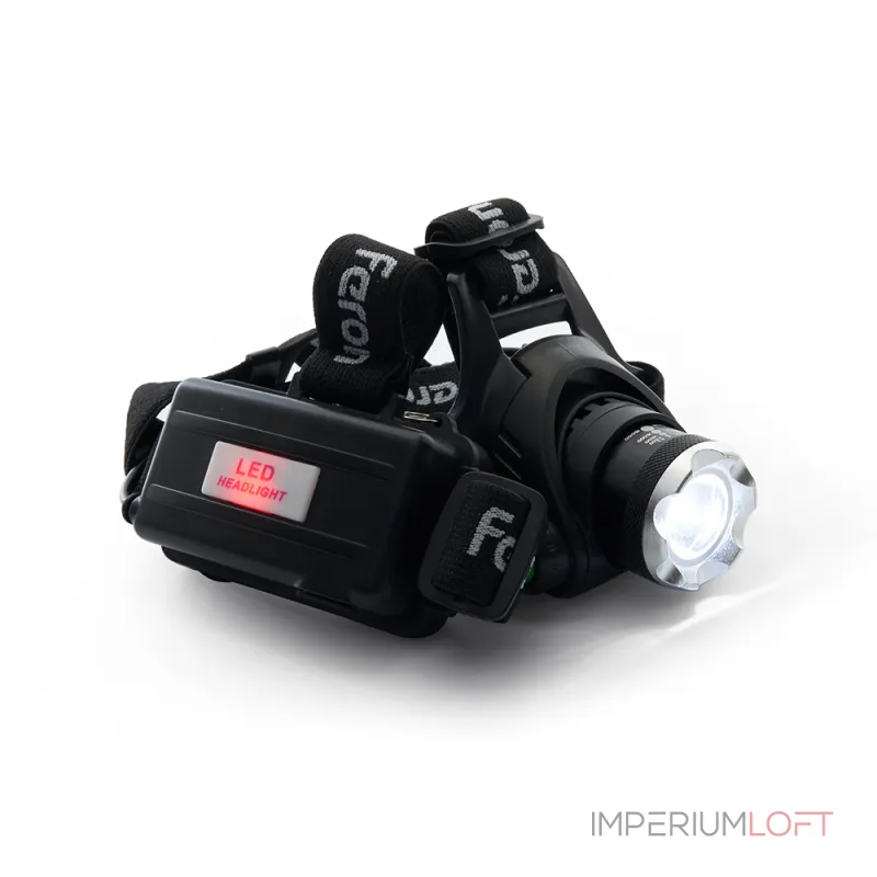 Фонарь налобный c аккумулятором Feron TH2305 41709 от ImperiumLoft Фонарь налобный c аккумулятором Feron TH2305 41709 от ImperiumLoft