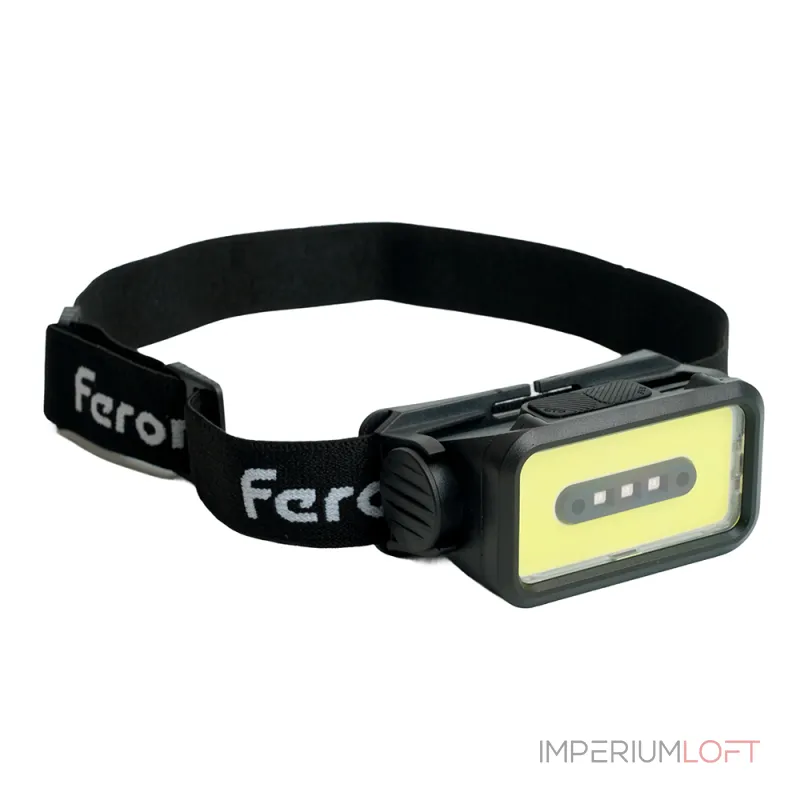 Фонарь налобный с аккумулятором Feron TH2315 51620 от ImperiumLoft Фонарь налобный с аккумулятором Feron TH2315 51620 от ImperiumLoft