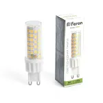 Лампа светодиодная Feron Lb 436 G9 13Вт 4000K 38153