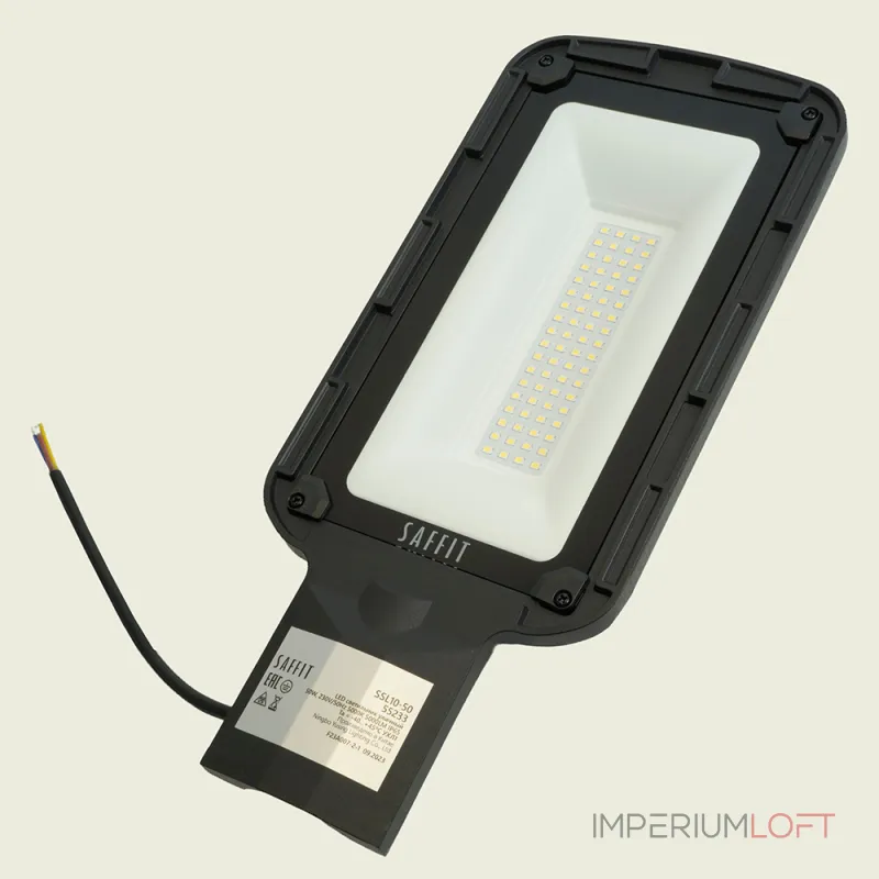 Светодиодный уличный консольный светильник Feron Saffit SSL10-50 LED IP65 50W 5000К