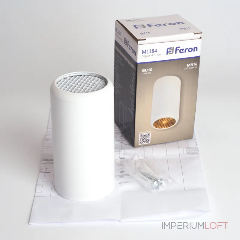 Светильник потолочный Feron ML184 GU10 IP20 35W Светильник потолочный Feron ML184 GU10 IP20 35W