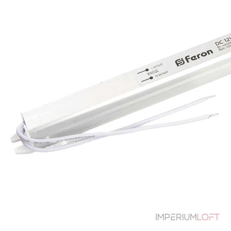 Трансформатор электронный для светодиодной ленты Feron LB001 12Вт 6A 72W 48015 от ImperiumLoft Трансформатор электронный для светодиодной ленты Feron LB001 12Вт 6A 72W 48015 от ImperiumLoft