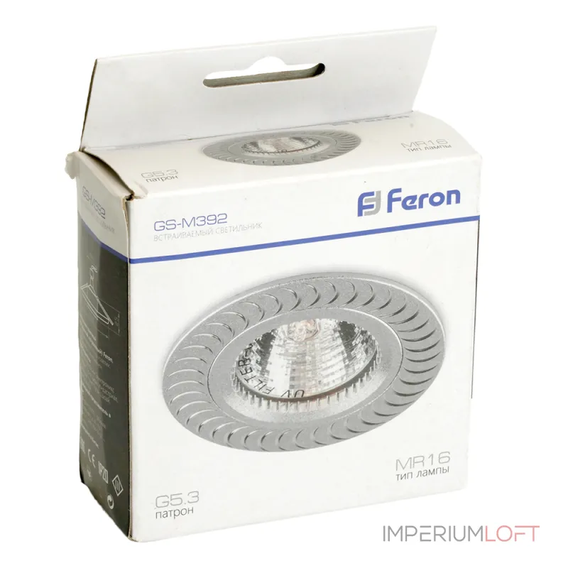 Встраиваемый светильник Feron GS-M392 17927