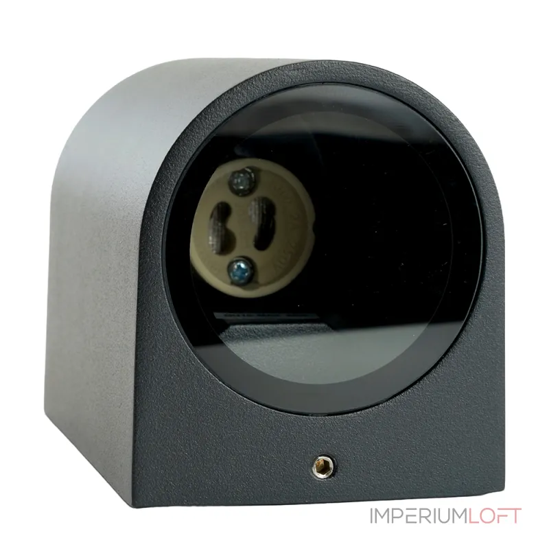 Накладной светильник Feron Saffit DH014 11866 Цвет арматуры черный Цвет плафонов серый