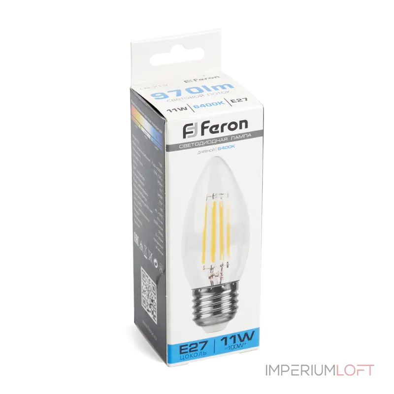 Лампа светодиодная Feron LB-713 E27 11Вт 6400K 38274