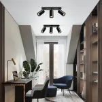 Спот Feron Saffit 41063 Цвет арматуры черный Цвет плафонов черный