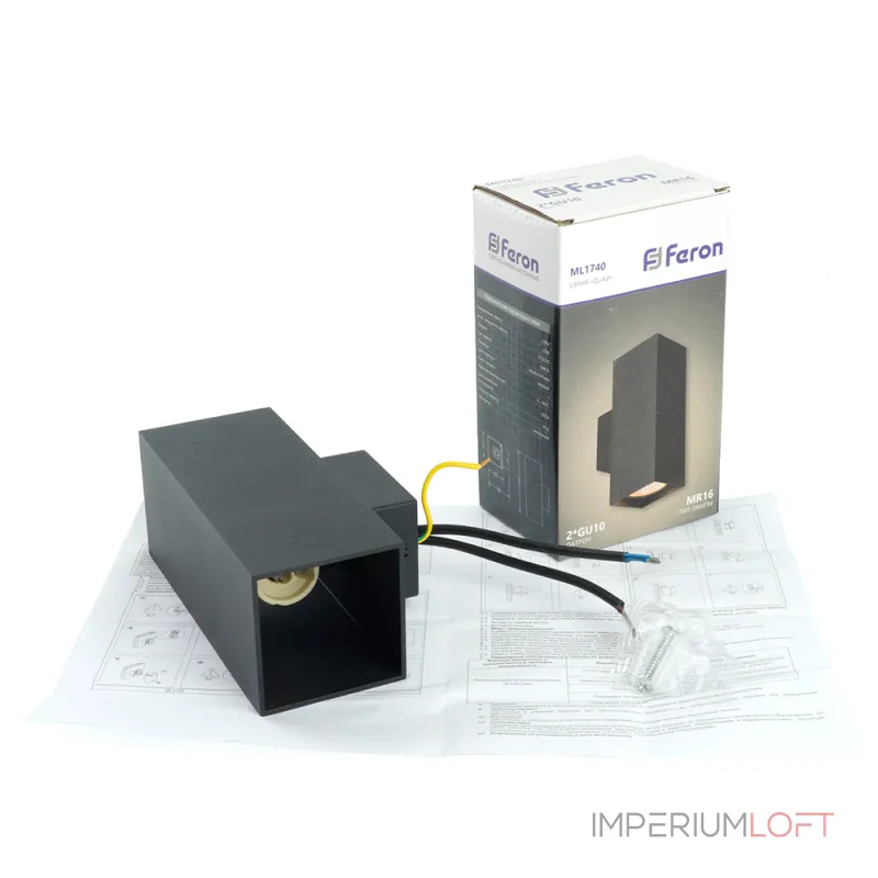 Светильник настенный Feron ML1740 GU10 IP20 35W