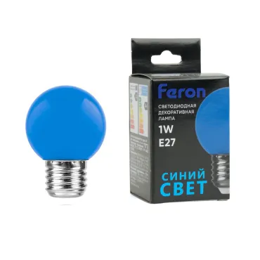 Лампа светодиодная Feron LB-37 E27 1Вт K 25118 Лампа светодиодная Feron LB-37 E27 1Вт K 25118