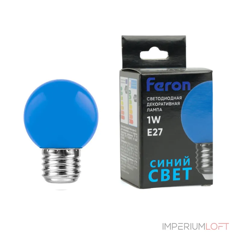 Лампа светодиодная Feron LB-37 E27 1Вт K 25118 от ImperiumLoft Лампа светодиодная Feron LB-37 E27 1Вт K 25118 от ImperiumLoft