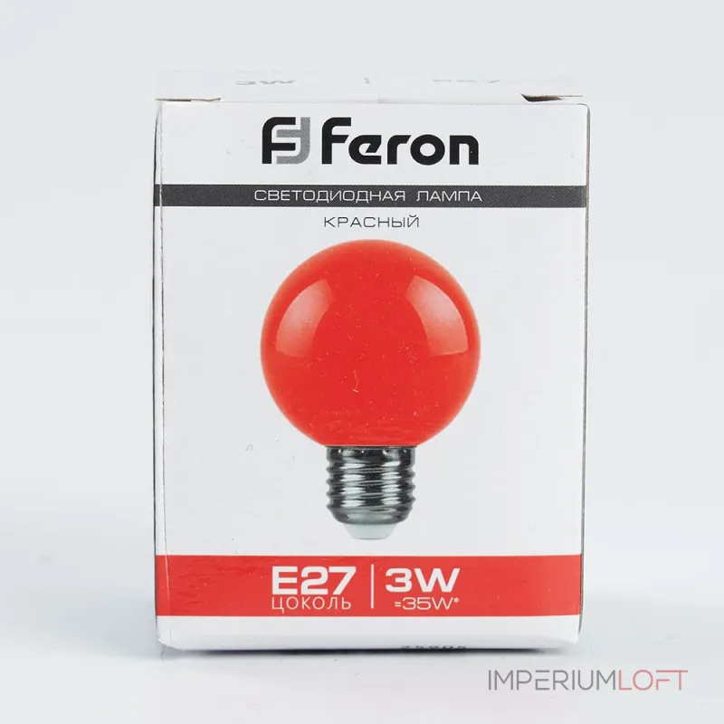 Лампа светодиодная Feron LB-371 E27 3Вт K 25905 Цвет арматуры хром Цвет плафонов хром