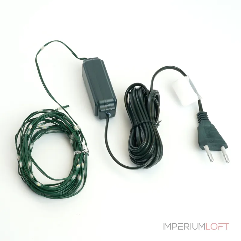 Гирлянда линейная FERON CL580 50LED 5000К (белый) 5м+3м IP20 3W 48626 Гирлянда линейная FERON CL580 50LED 5000К (белый) 5м+3м IP20 3W 48626