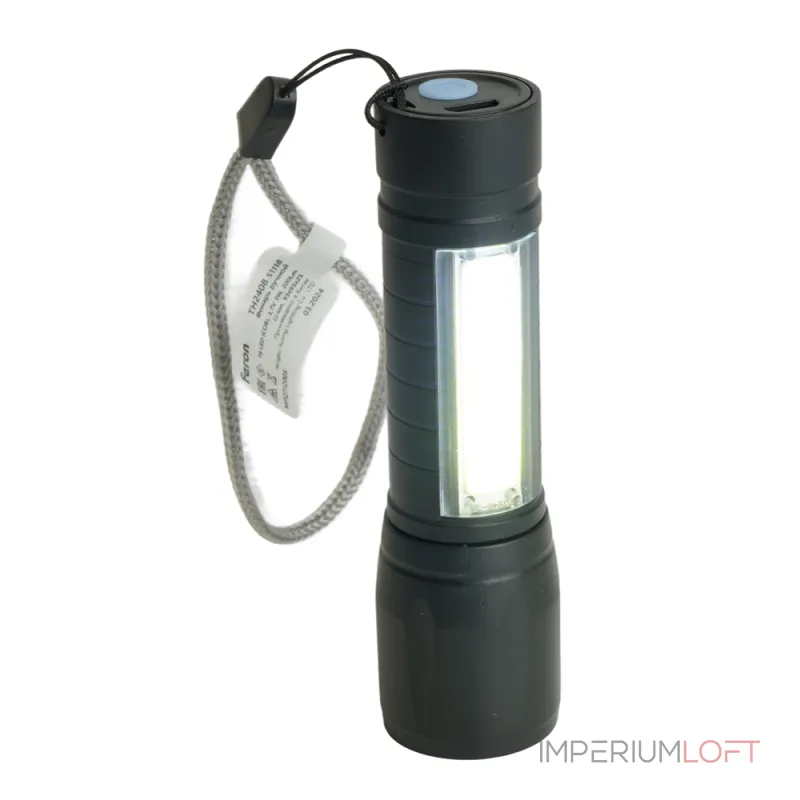 Фонарь ручной Feron с аккумулятором USB ZOOM Feron TH2408 51118 от ImperiumLoft Фонарь ручной Feron с аккумулятором USB ZOOM Feron TH2408 51118 от ImperiumLoft