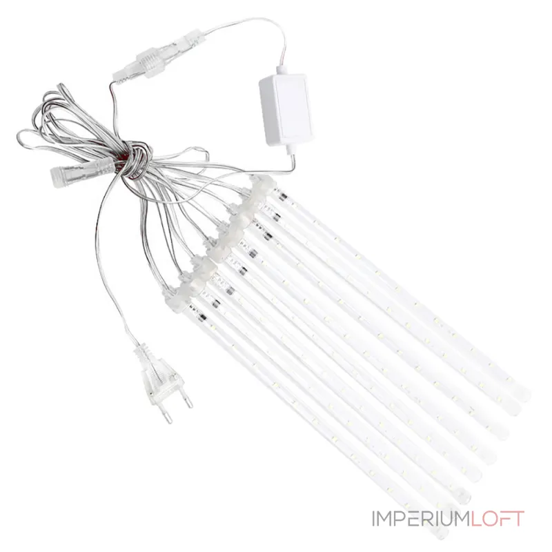 Гирлянда Сосульки FERON CL586 360LED 2700К (теплый белый) динамичный 4.5*0.5м+3м IP20 5W 51452 Гирлянда Сосульки FERON CL586 360LED 2700К (теплый белый) динамичный 4.5*0.5м+3м IP20 5W 51452