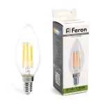 Лампа светодиодная Feron LB-717 E14 15Вт 4000K 38258