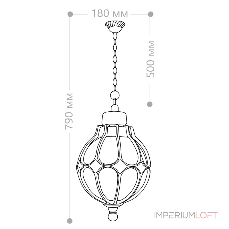 Подвесной светильник Feron Сфера 11369