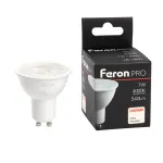 Лампа светодиодная Feron Lb 1607 GU10 7Вт 4000K 38177
