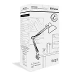 Настольная лампа офисная Feron 24233 Цвет арматуры черный Цвет плафонов черный от ImperiumLoft