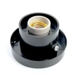 Наземный низкий светильник Feron Saffit Оптима 11563 Цвет арматуры черный Цвет плафонов коричневый