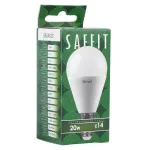 Лампа светодиодная SBG4520 G45 (шар) 20W 230V E14 4000К (белый) Feron Saffit 55279