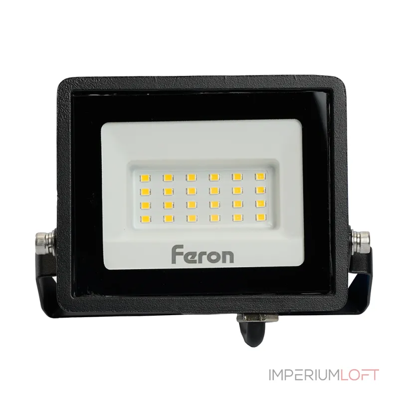 Настенный прожектор Feron Saffit LL-920 29495 Цвет арматуры черный Цвет плафонов белый