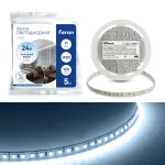 Светодиодная LED лента Feron LS501 120SMD(2835)/м 11Вт/м 24V 5000*8*1.22мм 6000К IP20 41058