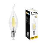 Лампа светодиодная Feron Saffit LB-167 E14 7Вт 2700K 25872 Цвет арматуры Неокрашенный Цвет плафонов желтый