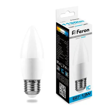 Лампа светодиодная Feron LB-970 E27 13Вт 6400K 38112 Лампа светодиодная Feron LB-970 E27 13Вт 6400K 38112