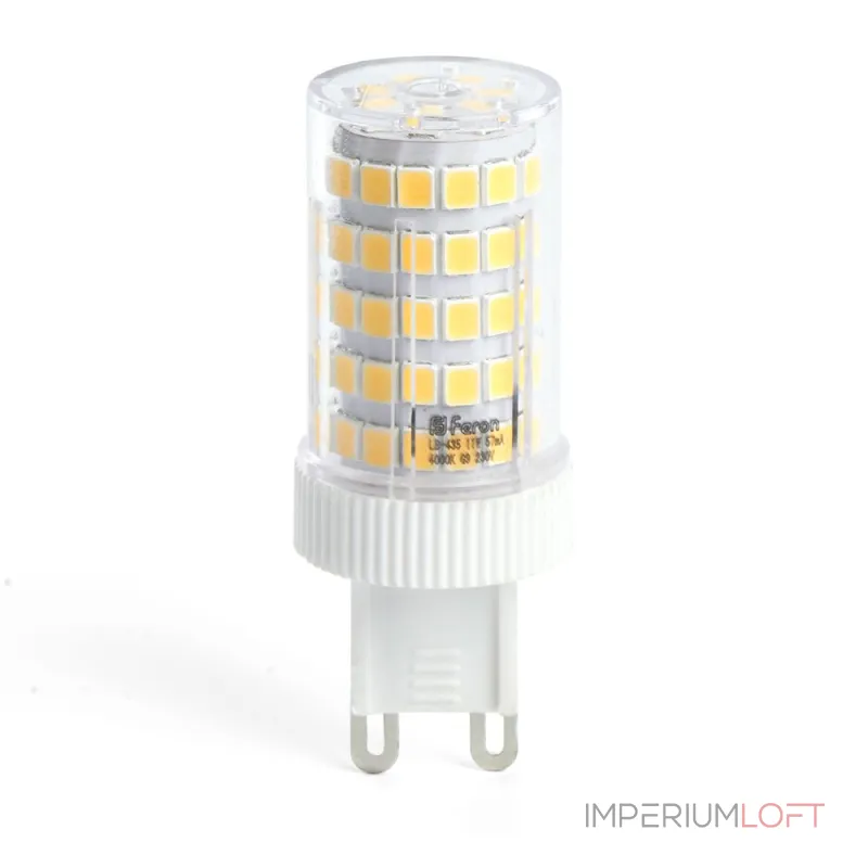 Лампа светодиодная Feron Lb 436 G9 13Вт 2700K 38152