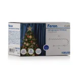 Гирлянда Нить Feron CL05 32307 Цвет арматуры серебро Цвет плафонов белый
