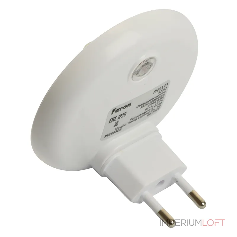 Светильник ночник Feron FN1173 LED IP20 0.15W 2700К