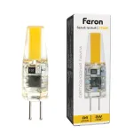 Лампа светодиодная Feron LB-423 G4 3W 230V 2700K 51167